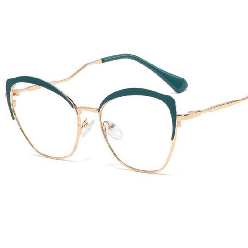 Wholesale-Fashion Metal Cat Eye Glasses Frame Women Spectacles Clear Glasses MyopiWomen Female Eyeglasses High Quality Eyewear
Wholesale-Fashion Metal Cat Eye Glasses Frame Women Spectacles Clear Glasses MyopiWomen Female Eyeglasses High Quality Eyewear