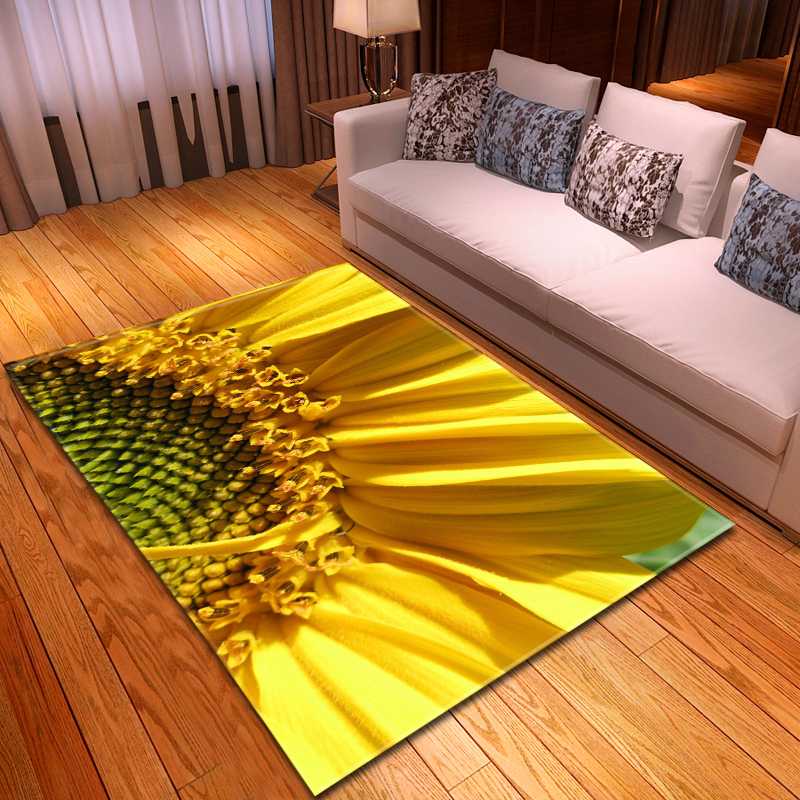 3D Sunflower Carpets Plants Parlor Area Rug Bedroom Bedside Mats Flannel Memory Foam Children Play Rug Large Living Room Carpet, No-4
3D Sunflower Carpets Plants Parlor Area Rug Bedroom Bedside Mats Flannel Memory Foam Children Play Rug Large Living Room Carpet, No-4