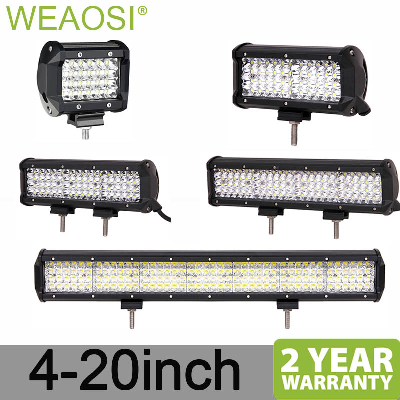 4,7,9,12.5, 20 inch truck ATV UTV SUV high power waterproof work LED light bar offroad 4x4 car 12v 24v quad row
4,7,9,12.5, 20 inch truck ATV UTV SUV high power waterproof work LED light bar offroad 4x4 car 12v 24v quad row