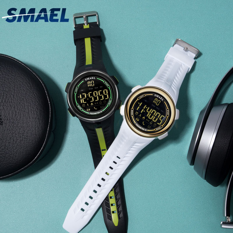 2020 SMAEL Digital Wrist watches men Sport LED Display Electronic Clock Male Alarm Clocks Chronograph fanshion Watch Hombre Man 1703, Slivery;brown
2020 SMAEL Digital Wrist watches men Sport LED Display Electronic Clock Male Alarm Clocks Chronograph fanshion Watch Hombre Man 1703, Slivery;brown