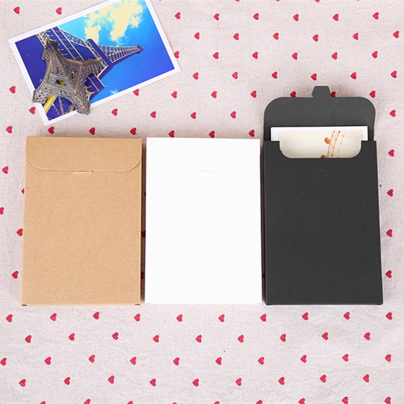 10.8*15.5+1.5cm 20Pcs Gift Greeting Card Postcard Photo Box Kraft Paper Envelope Invitation Card Letter Stationery Packaging Bag
10.8*15.5+1.5cm 20Pcs Gift Greeting Card Postcard Photo Box Kraft Paper Envelope Invitation Card Letter Stationery Packaging Bag