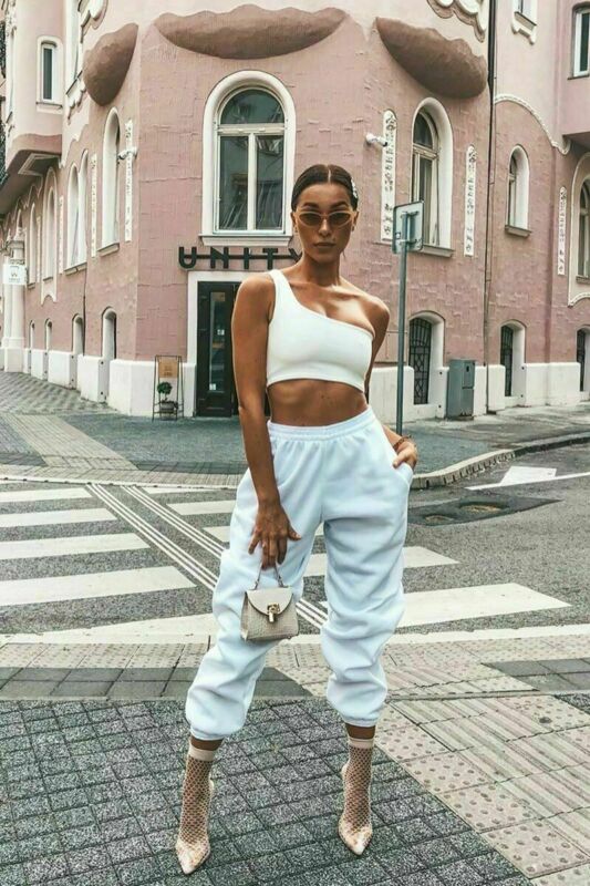 Women Loose Casual Sweatpants Ladies Tracksuit Jogger Dance Running Harem Long Pants Lounge Wear Gym Baggy Trousers