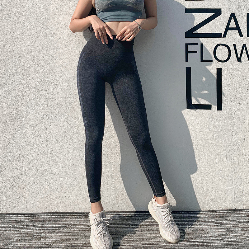 Women Seamless Yoga Pants Gym Tights High Waist Stretchy Leggings Fitness Clothing Tummy Control Running Sportswear FYP062, Blue
Women Seamless Yoga Pants Gym Tights High Waist Stretchy Leggings Fitness Clothing Tummy Control Running Sportswear FYP062, Blue