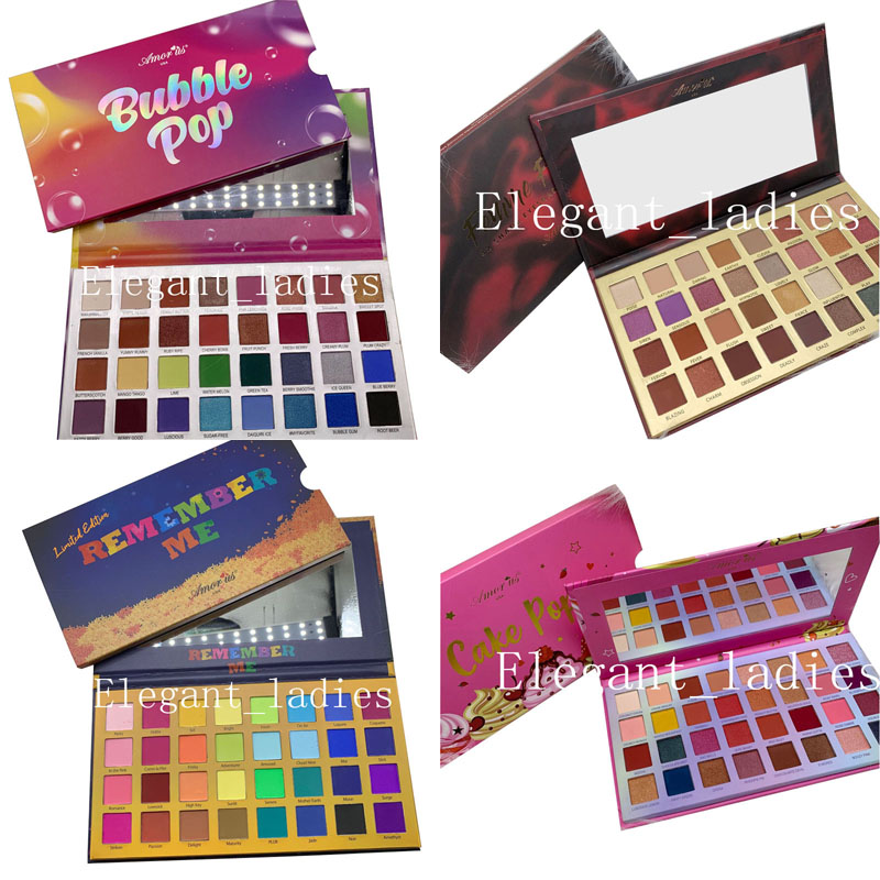 New Makeup Amor us 32 Fashion colors Eyeshadow Palette Remember Me Bubble pop Cake pop Famme Fatale Matte Shimmer Eye Powder Palette, Multi
New Makeup Amor us 32 Fashion colors Eyeshadow Palette Remember Me Bubble pop Cake pop Famme Fatale Matte Shimmer Eye Powder Palette, Multi