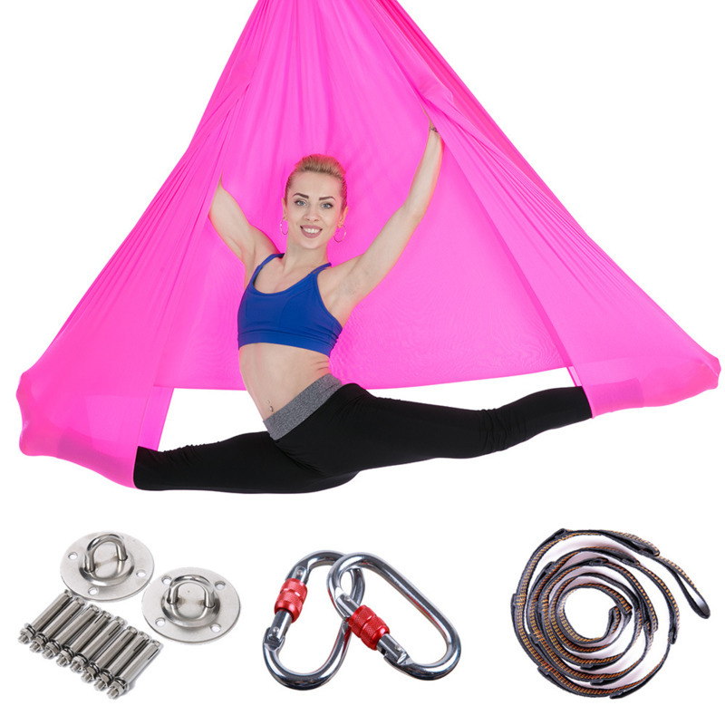 5*2.8m Yoga Hammock Full Set Anti-Gravity Aerial Stretch Yoga Swing Inversion Fitness Hammock For Strength Exercise Flying Swing, Beige
5*2.8m Yoga Hammock Full Set Anti-Gravity Aerial Stretch Yoga Swing Inversion Fitness Hammock For Strength Exercise Flying Swing, Beige