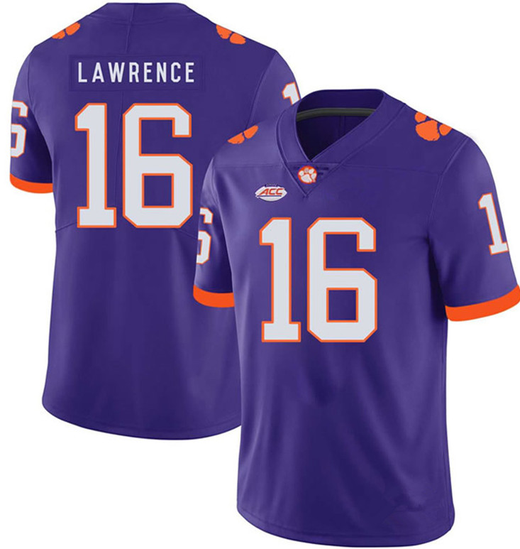 NCAA 16 Trevor Lawrence Clemson Tigers College Jersey 9 Travis Etienne Jr. Nick Bosa Jimmy Garoppolo Football Wear, Ncaa {kelaimuseng laohudui}
NCAA 16 Trevor Lawrence Clemson Tigers College Jersey 9 Travis Etienne Jr. Nick Bosa Jimmy Garoppolo Football Wear, Ncaa {kelaimuseng laohudui}