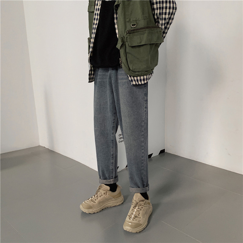 Wholesale 2020 Denim Casual teenagers students men' pants old pants men' fashion trend ankle length wide leg jeans men, Sky blue
Wholesale 2020 Denim Casual teenagers students men' pants old pants men' fashion trend ankle length wide leg jeans men, Sky blue