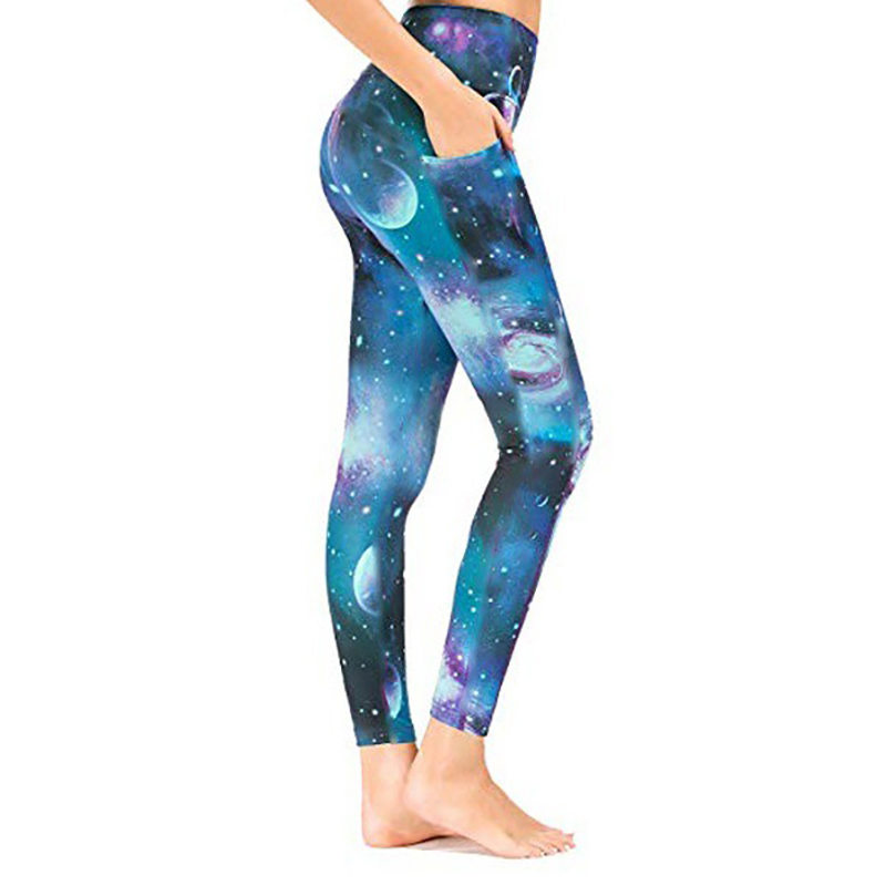 Women Yoga Pants Summer Gym Leggings Print Pants Fitness Workout Sportswear Running 3D Print Slim Fit, Green
Women Yoga Pants Summer Gym Leggings Print Pants Fitness Workout Sportswear Running 3D Print Slim Fit, Green