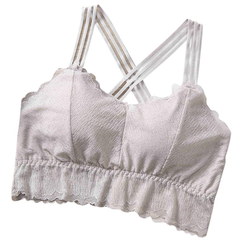 Women Bras 2020 Lace Sports Bra Beauty Back Wrapped Chest Comfortable Brassiere Stretch Triangle Cup Padded Underwear^R, Black
Women Bras 2020 Lace Sports Bra Beauty Back Wrapped Chest Comfortable Brassiere Stretch Triangle Cup Padded Underwear^R, Black