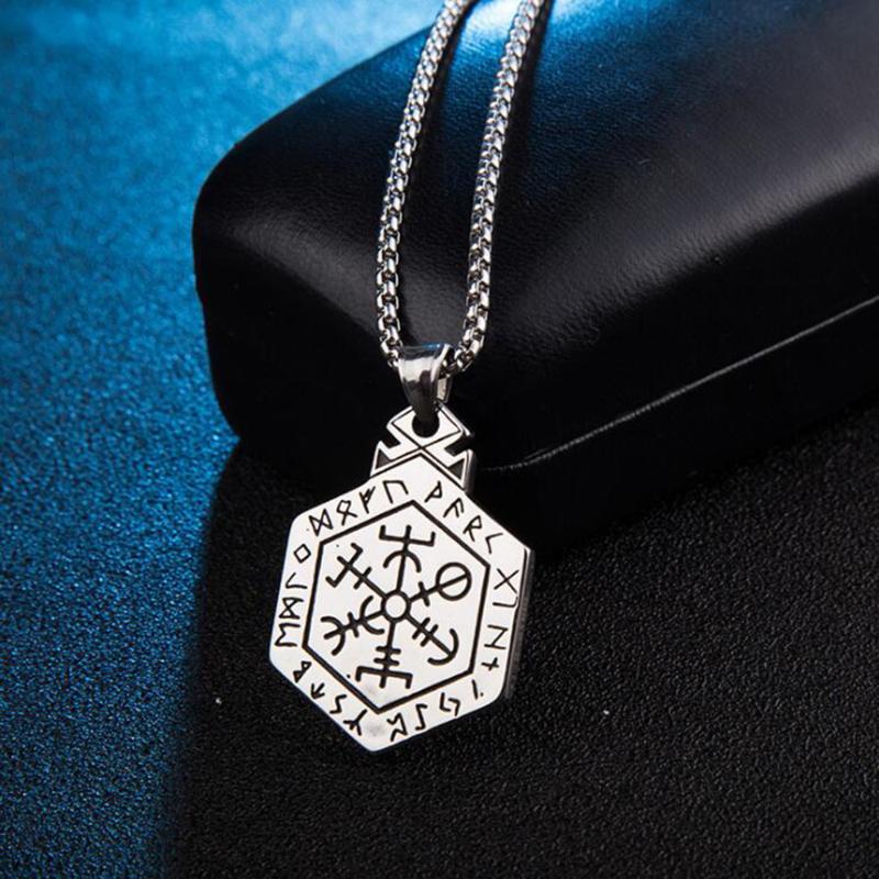 Stainless Steel Nordic Viking Symbol Pendant Necklace Ocean Conqueror Necklaces Jewelry For Men Women
Stainless Steel Nordic Viking Symbol Pendant Necklace Ocean Conqueror Necklaces Jewelry For Men Women