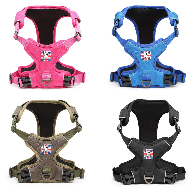 Reflective Nylon Dog Harness For Medium Large Pet Harness Padded Adjustable Safety Working Leash Pet Outdoor Supplies 30
Reflective Nylon Dog Harness For Medium Large Pet Harness Padded Adjustable Safety Working Leash Pet Outdoor Supplies 30