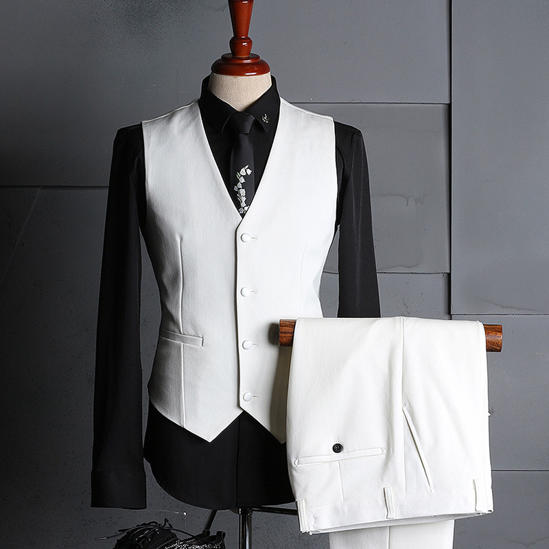 new2020 (Jacket+Vest+Pants) Mens Wedding Suit Male Blazers Slim Fit Suits for Men Costume Business Formal Party Classic White, Black
new2020 (Jacket+Vest+Pants) Mens Wedding Suit Male Blazers Slim Fit Suits for Men Costume Business Formal Party Classic White, Black