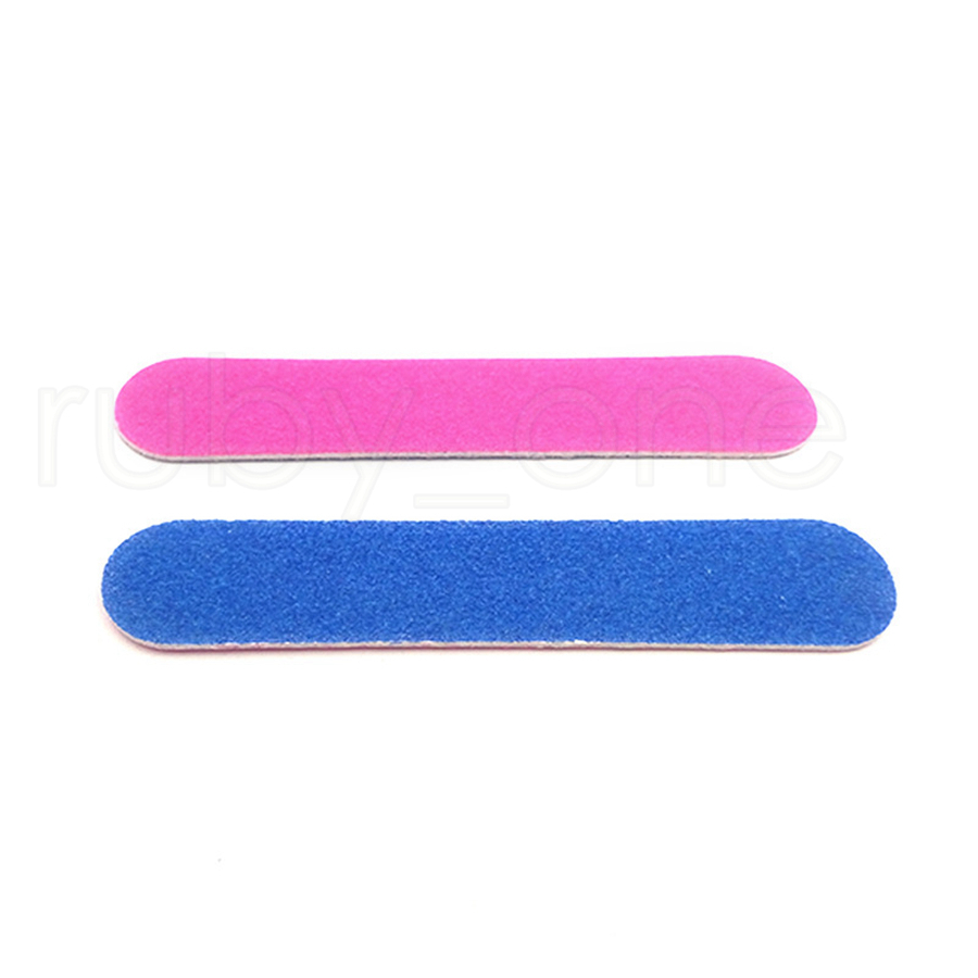 Professional Nail Files Sandpaper Buffers Slim Crescent Grit Tools Disposable Cuticle Remover Callus Polish Pack Tool Limas De Unas Profesionales Nage