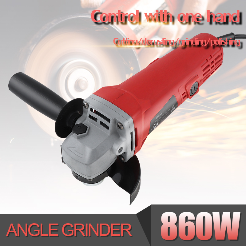 220V 1100W 11000rpm Multifunction Compact Electric Angle Grinder Polishing Machine Cutting Tool for Household/Factory Polishing
220V 1100W 11000rpm Multifunction Compact Electric Angle Grinder Polishing Machine Cutting Tool for Household/Factory Polishing