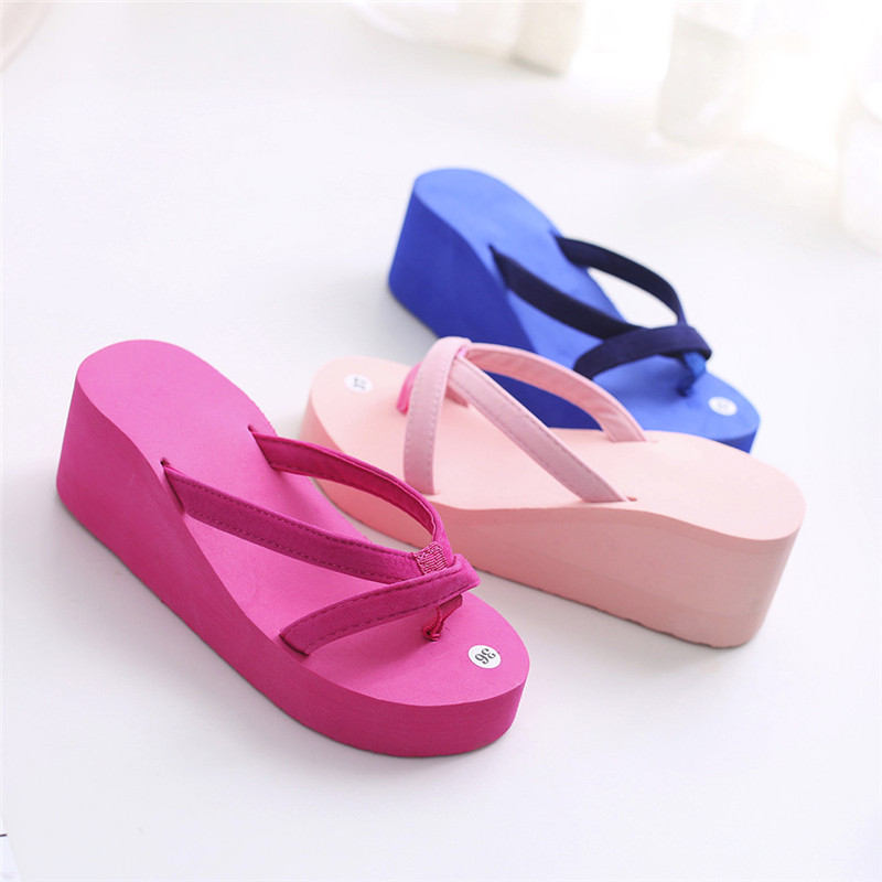 Summer Women High Heel Flip Flops Slippers Wedge Platform Beach Shoes Sandals Peep Toe Foam Flip Flop Shoes Women Slipper M23, Black
Summer Women High Heel Flip Flops Slippers Wedge Platform Beach Shoes Sandals Peep Toe Foam Flip Flop Shoes Women Slipper M23, Black