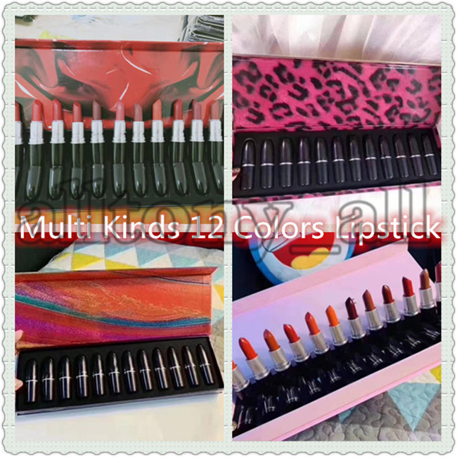 2020Drop Shipping Newest Multi M brand Lip cosmetics Lipstick 12pcs/set The Bullet Matte Lipstick Boom Bloom with nice quality free shipping, Mixed color
2020Drop Shipping Newest Multi M brand Lip cosmetics Lipstick 12pcs/set The Bullet Matte Lipstick Boom Bloom with nice quality free shipping, Mixed color