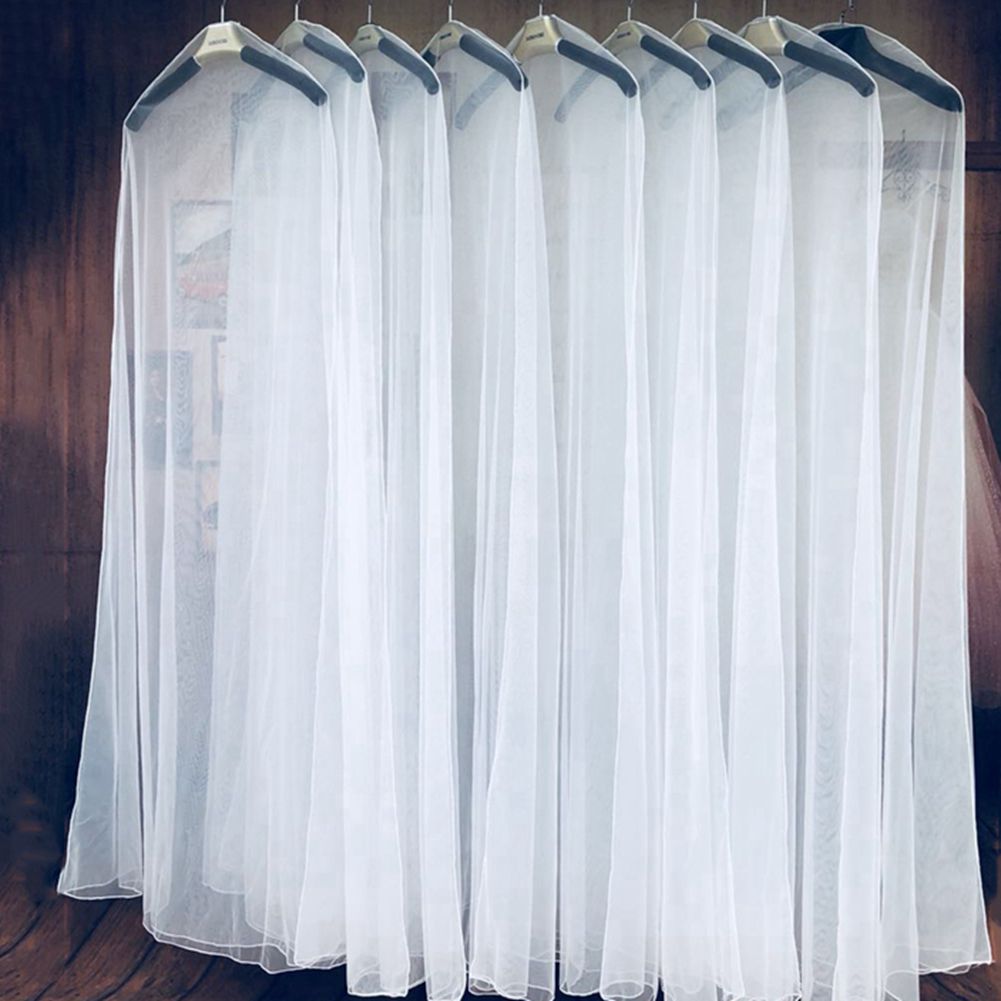 10pcs 180cm Transparent Wedding Dress Dust Cover Tulle Garment Bags Bridal Gown Scratch Wedding Gown Garment Bags Dustproof Clothes Cover
10pcs 180cm Transparent Wedding Dress Dust Cover Tulle Garment Bags Bridal Gown Scratch Wedding Gown Garment Bags Dustproof Clothes Cover