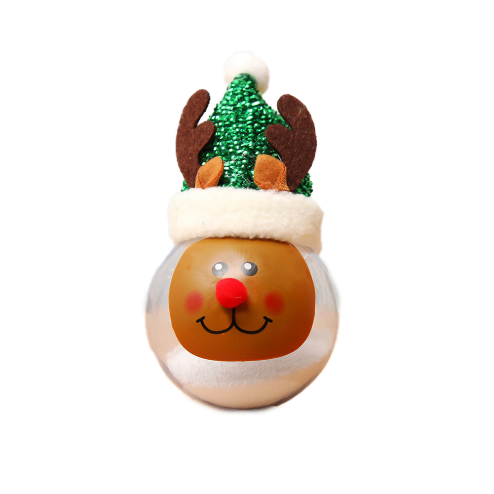 Christmas Tree Hanging Transparent Lighted Ball Xmas Ornament For Party Decoration (Elk) As Shown
Christmas Tree Hanging Transparent Lighted Ball Xmas Ornament For Party Decoration (Elk) As Shown