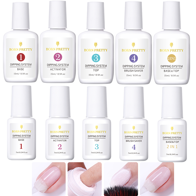 BORN PRETTY 15ml Dipping System Powder Base Top Coat Clear Nail Art Dip System Liquid Without UV Lamp Needed Nail Art Decor, 7ml base top coat
BORN PRETTY 15ml Dipping System Powder Base Top Coat Clear Nail Art Dip System Liquid Without UV Lamp Needed Nail Art Decor, 7ml base top coat