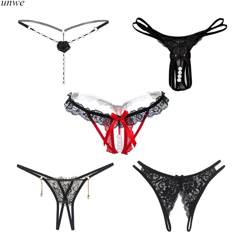 5 PCS Sexy Panties Open Crotch Pearl Beading Underwear Erotic Women Thongs and G Strings Sexy Crotchless Lace Tanga, Black;pink
5 PCS Sexy Panties Open Crotch Pearl Beading Underwear Erotic Women Thongs and G Strings Sexy Crotchless Lace Tanga, Black;pink