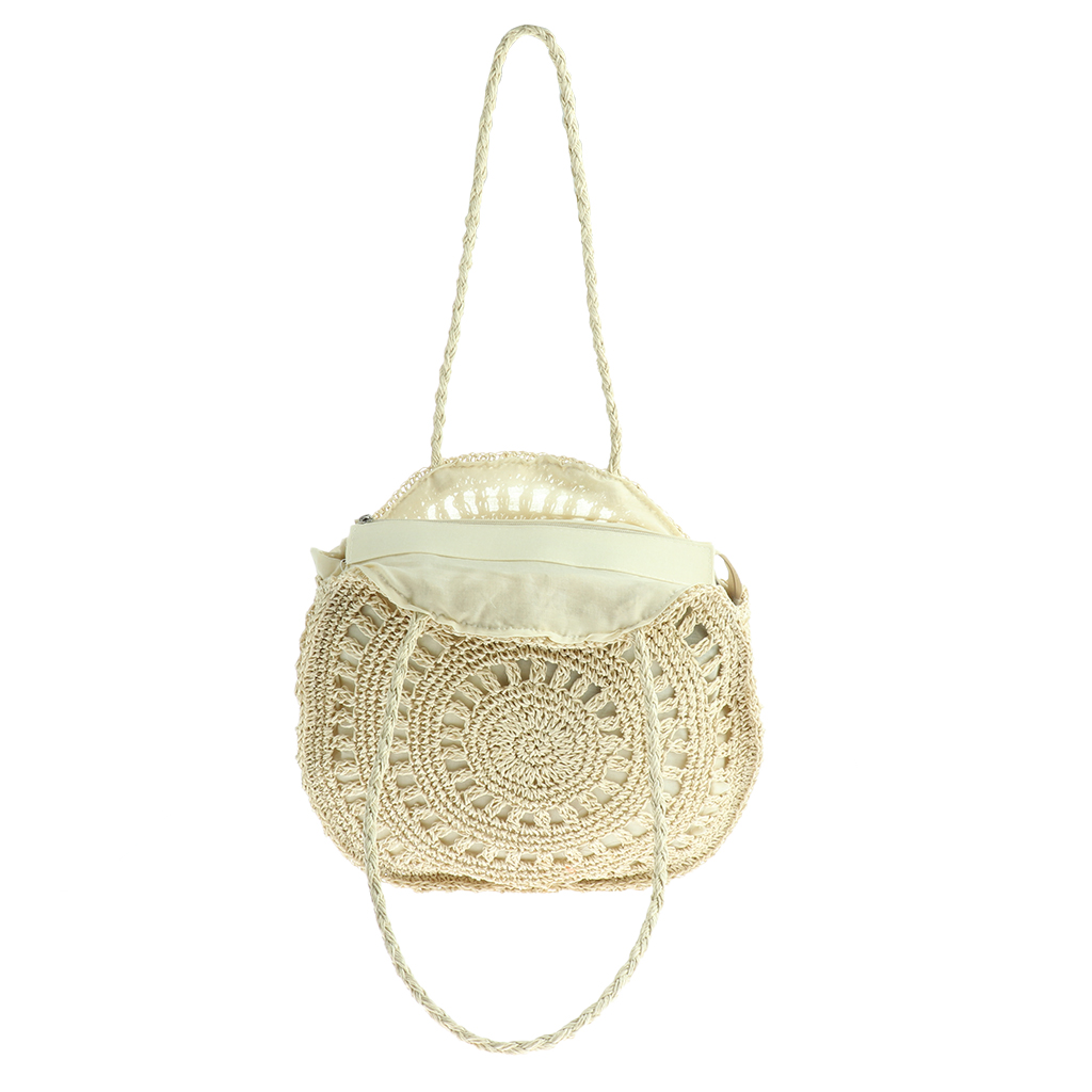 Straw Summer Beach Bag Handwoven Round Rattan Bag Cross Body Bag Shoulder Messenger Satchel for Women
Straw Summer Beach Bag Handwoven Round Rattan Bag Cross Body Bag Shoulder Messenger Satchel for Women