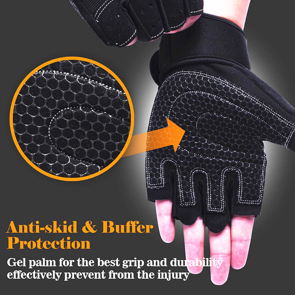 Gym gloves heavyweight sports weightlifting gloves fitness training sports fitness gloves suitable for riding