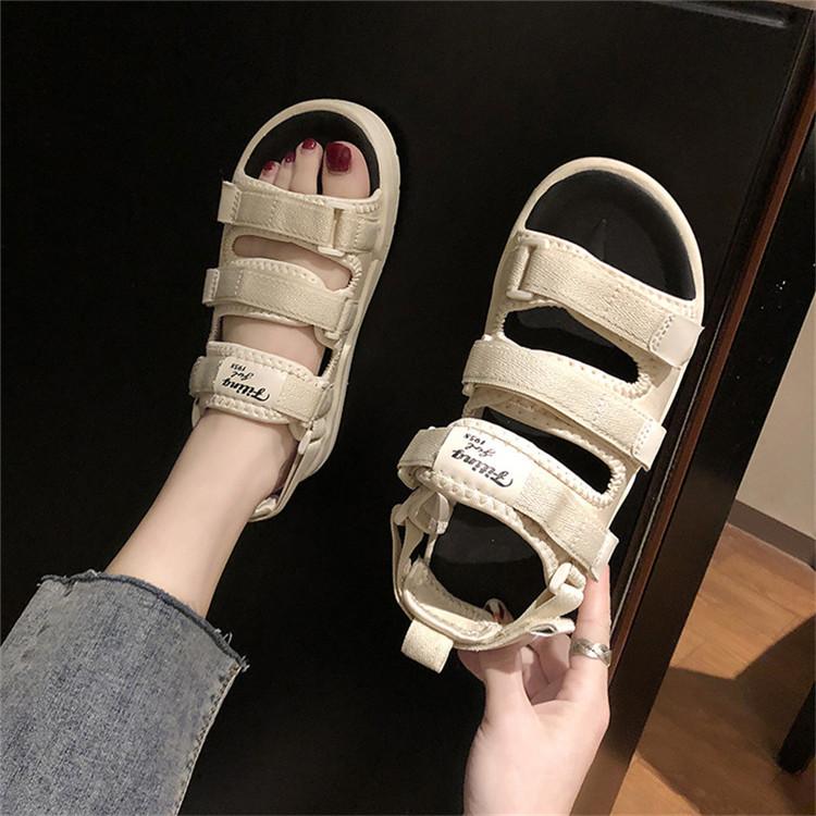 Hot Sale-Sandals Korean Version Round Head Flat Heel Shoes Dropshipping and wholesale