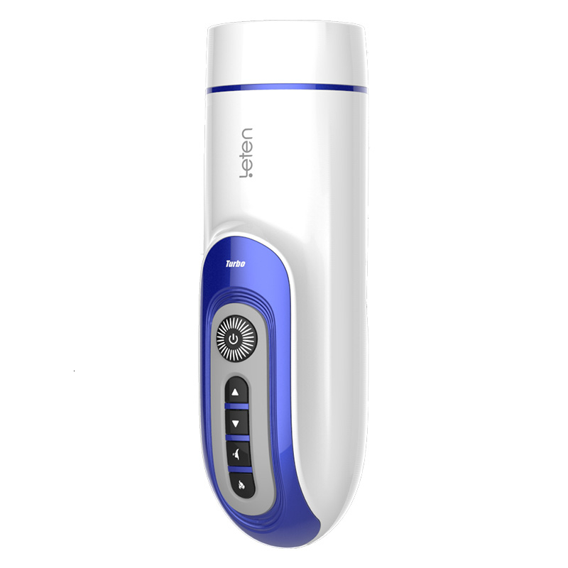 Automatic Telescopic Piston Male Masturbator Thrusting Voice Interaction Electric Blowjob Heating Sex Machine Sex Toys for Men Y191010