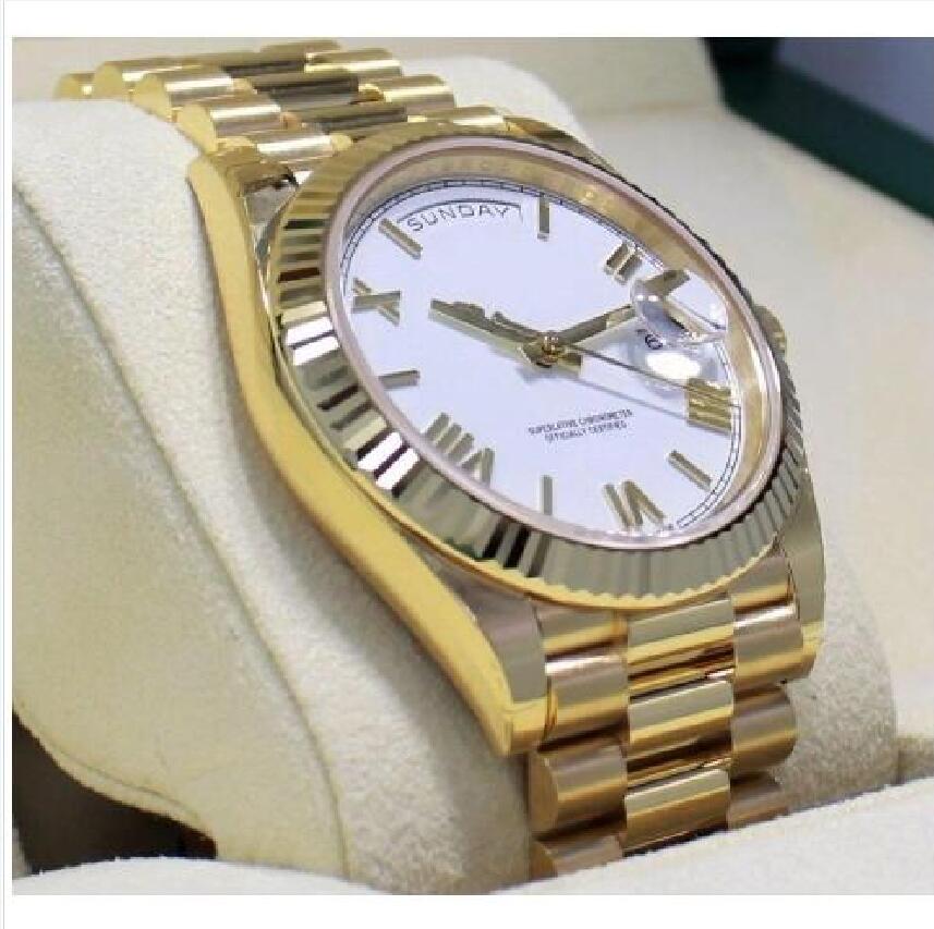 2020 hot Free Shipping President Day-Date 41mm 228238 18K Yellow Gold White Roman Dial Automatic Mechanical Watch Men's Sports Wrist Wa, Slivery;brown
2020 hot Free Shipping President Day-Date 41mm 228238 18K Yellow Gold White Roman Dial Automatic Mechanical Watch Men's Sports Wrist Wa, Slivery;brown