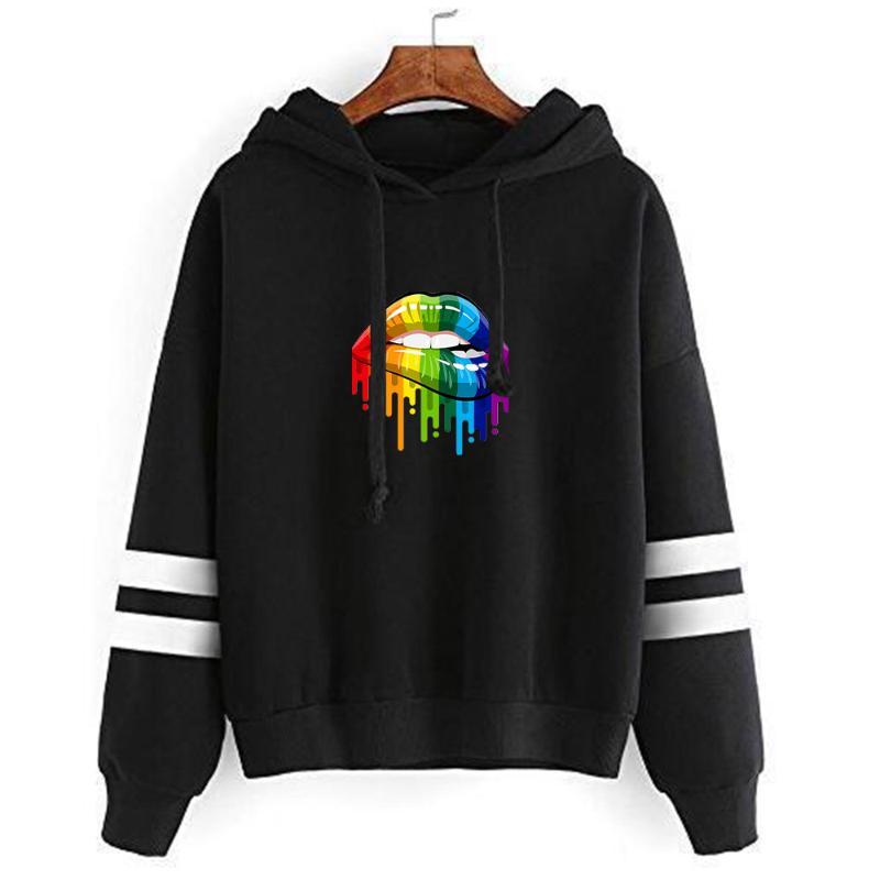 Lip Women Men Hoodies 2020 Pullover Sweatshirt Autumn Winter Streetwear Sleeves Rainbow Loose Casual with Parallel Bars Casual, Wy26
Lip Women Men Hoodies 2020 Pullover Sweatshirt Autumn Winter Streetwear Sleeves Rainbow Loose Casual with Parallel Bars Casual, Wy26