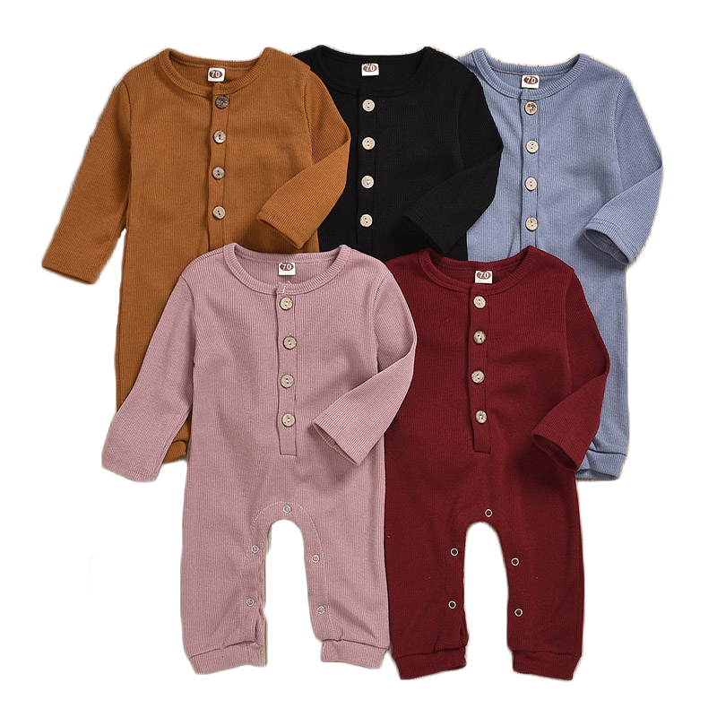 Infant Bbay Jumpsuits Solid Long Seeve Onesies Kids Casual Clothes Boys O-neck Buttons Jumpsuits Toddler Baby Girls Romper 0-24M 06, Pink
Infant Bbay Jumpsuits Solid Long Seeve Onesies Kids Casual Clothes Boys O-neck Buttons Jumpsuits Toddler Baby Girls Romper 0-24M 06, Pink