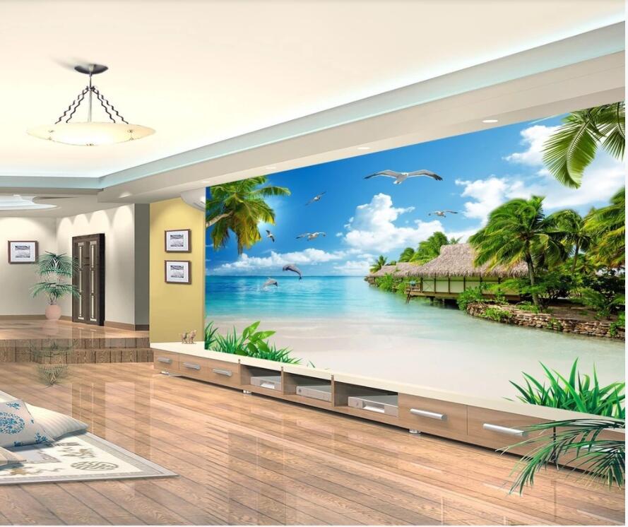 3d wallpaper custom photo Beautiful seascape with coconut trees tv background home decor living Room 3d wall murals wallpaper for walls 3 d, Non-woven wallpaper
3d wallpaper custom photo Beautiful seascape with coconut trees tv background home decor living Room 3d wall murals wallpaper for walls 3 d, Non-woven wallpaper