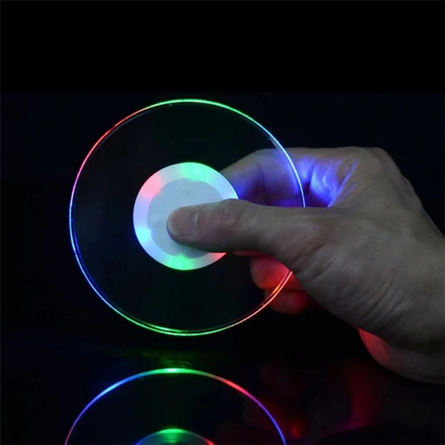 Bar Coasters Coaster Cup Mat Acrylic Ultra-Thin Led Coaster Round Shape Luminous Cocktail Beverage Coasters Home Party Club Bar Supply
Bar Coasters Coaster Cup Mat Acrylic Ultra-Thin Led Coaster Round Shape Luminous Cocktail Beverage Coasters Home Party Club Bar Supply
