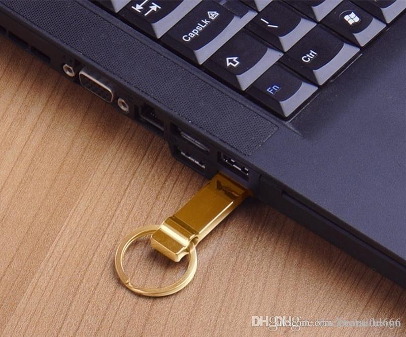 100 Real Capacity Gold 128GB 30 USB Flash Drive Memory Stick Pen Drive