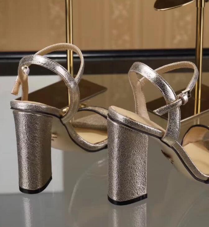 Hot Sale-hion high heels sandals leather soft suede casual black sandal shoes lady outdoor heels big size 42 41 40 green