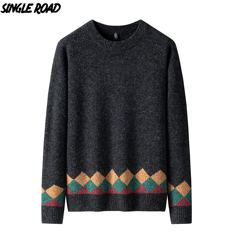 Single Men's O-Neck Sweater Men 2019 Plaid Man Winter Clothes Knitted Pullover Jumper Cashmere Sweaters Male High Quality, Red sweater
Single Men's O-Neck Sweater Men 2019 Plaid Man Winter Clothes Knitted Pullover Jumper Cashmere Sweaters Male High Quality, Red sweater