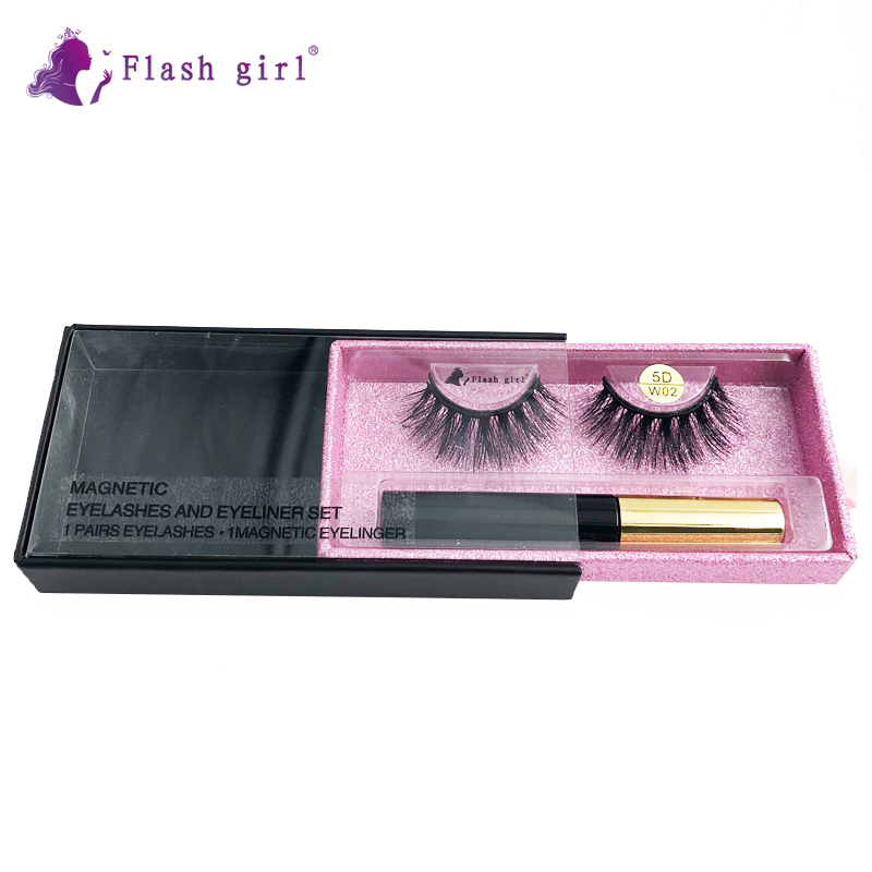 Flash girl High Quality 1pair 5D mink Magnetic Eyelashes Luxury box Magnetic Liquid Eyeliner Magnetic False Eyelashes and Tweezer 5D-W02
Flash girl High Quality 1pair 5D mink Magnetic Eyelashes Luxury box Magnetic Liquid Eyeliner Magnetic False Eyelashes and Tweezer 5D-W02