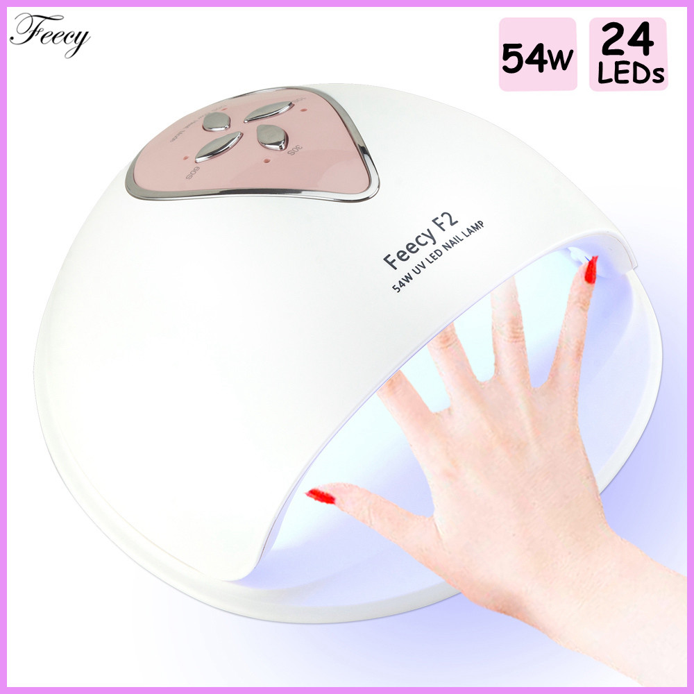 54W UV LED Nail Lamp 24 LEDs Nail Dryer LED Gel Lamp for Nails Manicure UV Ice for Drying Nails Gel Polish Lampe, F2 black us plug
54W UV LED Nail Lamp 24 LEDs Nail Dryer LED Gel Lamp for Nails Manicure UV Ice for Drying Nails Gel Polish Lampe, F2 black us plug