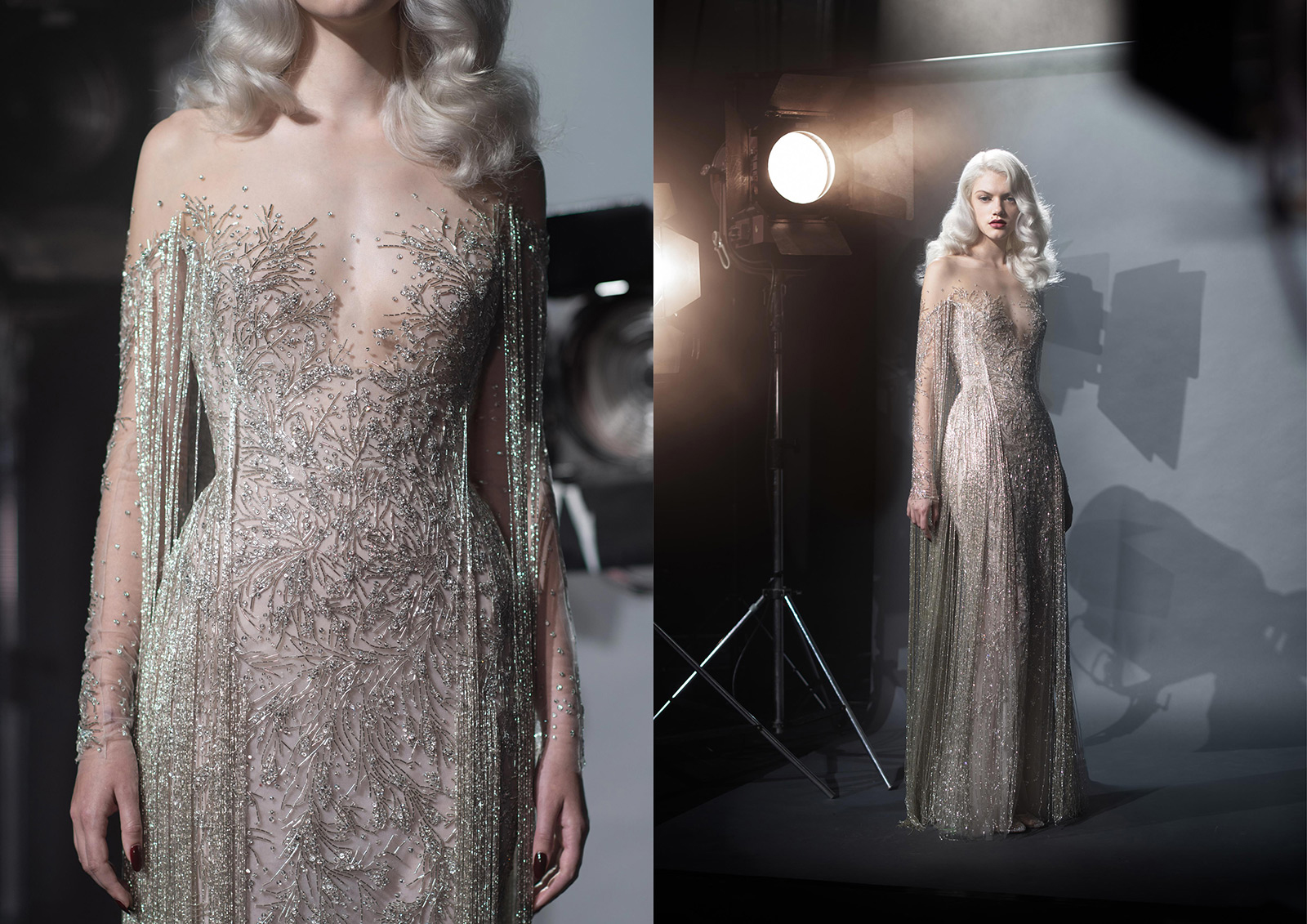 2020 Modest Paolo Sebastian Jewel Long Sleeve Mermaid Evening Dresses Lace Applique Tassel Crystal Formal Dresses Floor Length Party Gown, Silver
2020 Modest Paolo Sebastian Jewel Long Sleeve Mermaid Evening Dresses Lace Applique Tassel Crystal Formal Dresses Floor Length Party Gown, Silver
