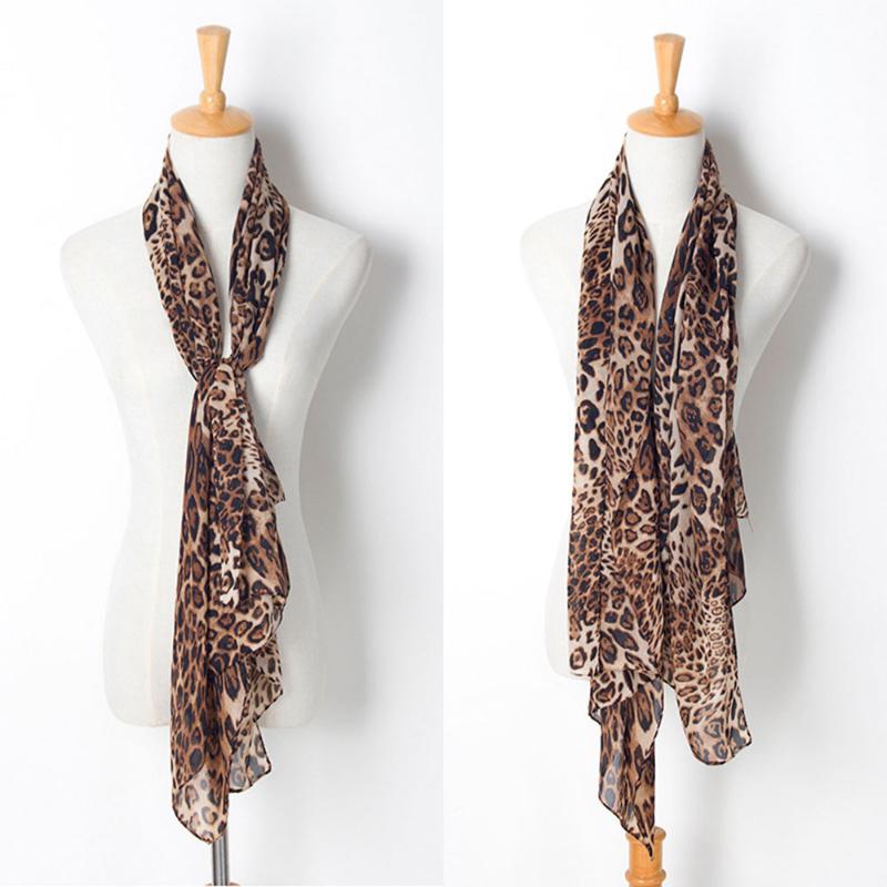 Shinning Sexy All-match Multi-Purpose Neckerchief Long Wrap Silk Shawl Women Fashion Leopard Print Chiffon Scarf
Shinning Sexy All-match Multi-Purpose Neckerchief Long Wrap Silk Shawl Women Fashion Leopard Print Chiffon Scarf