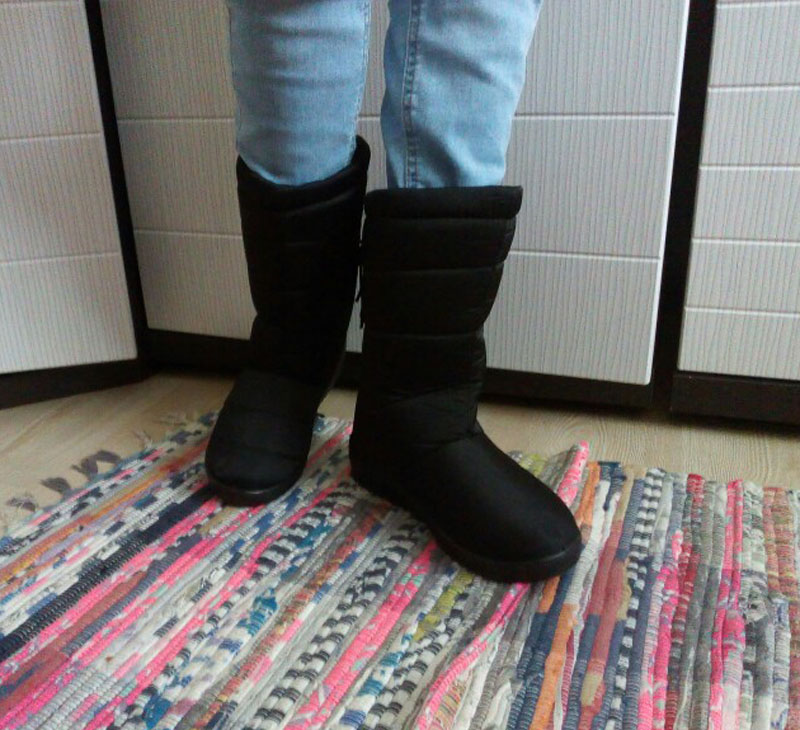 Hot Sale- Women Boots Female Down Waterproof Snow Boots Tassel Mid-Calf Ladies Shoes Woman Warm Fur Botas Mujer Elastic Band No. XDX-003, Black
Hot Sale- Women Boots Female Down Waterproof Snow Boots Tassel Mid-Calf Ladies Shoes Woman Warm Fur Botas Mujer Elastic Band No. XDX-003, Black