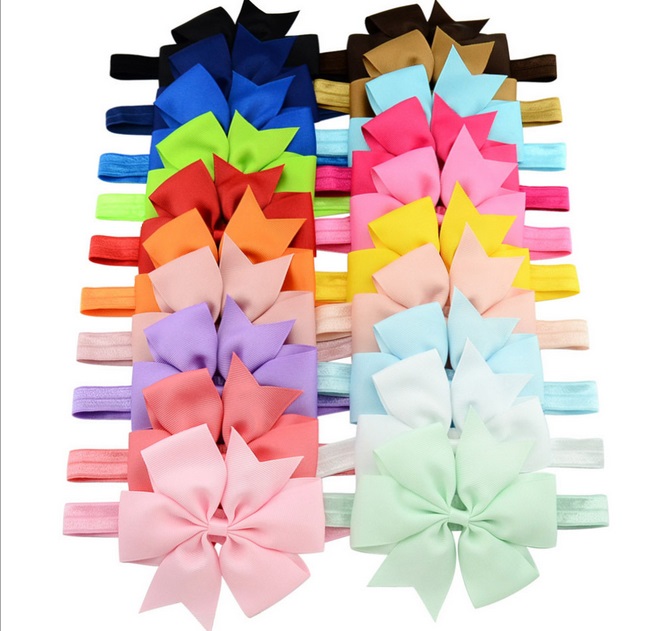 Handmade 4.3 Inch Grosgrain Ribbon Bow Headband Bowknot for baby girls Headbands Hair bands Ties Hair Accessories A107, Multi-color
Handmade 4.3 Inch Grosgrain Ribbon Bow Headband Bowknot for baby girls Headbands Hair bands Ties Hair Accessories A107, Multi-color