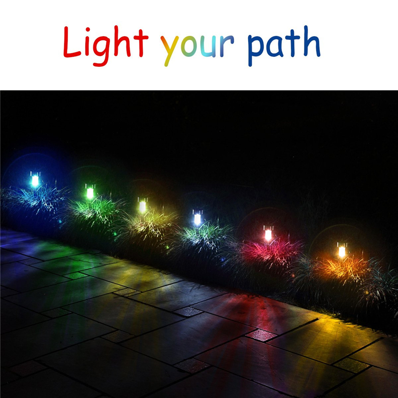 Solar Light Solar Pathway Lights Outdoor LED Spike Spot Lamp Landscape Lighting for Lawn Patio Yard Walkway Driveway