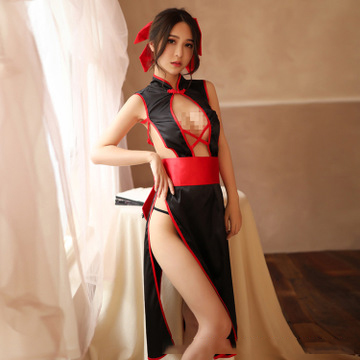 Women Luxury Sexy Jumpsuits Flower Ying Cheongsam Sleepwear High Slit Sexy Backless Uniform Dress Nightclub Anime Sexy Lingerie
Women Luxury Sexy Jumpsuits Flower Ying Cheongsam Sleepwear High Slit Sexy Backless Uniform Dress Nightclub Anime Sexy Lingerie