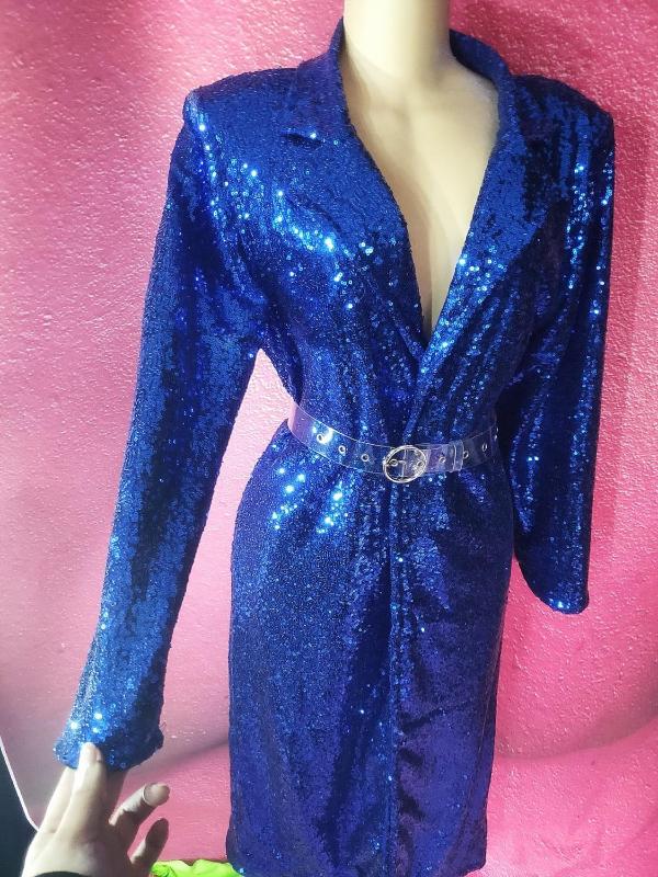 Sparkly Full Sequins 2 Colors Long Coat Birthday Celebrate Handmade Outfit Female Singer Dance Prom Sexy Jacket, Red
Sparkly Full Sequins 2 Colors Long Coat Birthday Celebrate Handmade Outfit Female Singer Dance Prom Sexy Jacket, Red
