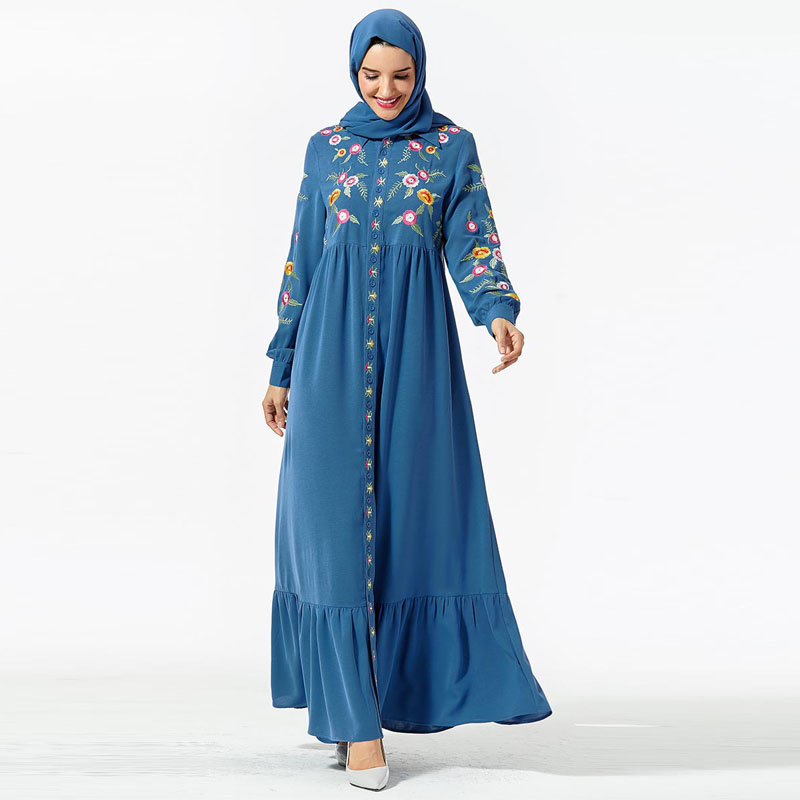 Muslim Dress Dubai Abaya Turkish Hijab Dresses Caftan Marocain Kaftan Islamic Clothing Abayas For Women Islam Arabische Kleding