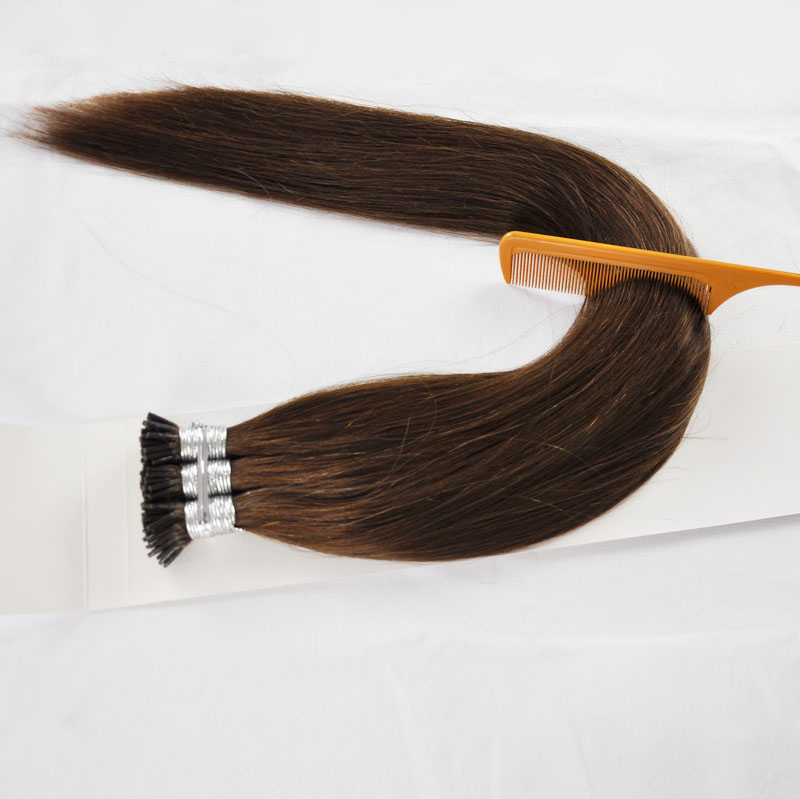 elibess brand 1g strand 150g brazilian prebonded 1624 inch natural virgin straight keratin itip human hair extensions free shipping