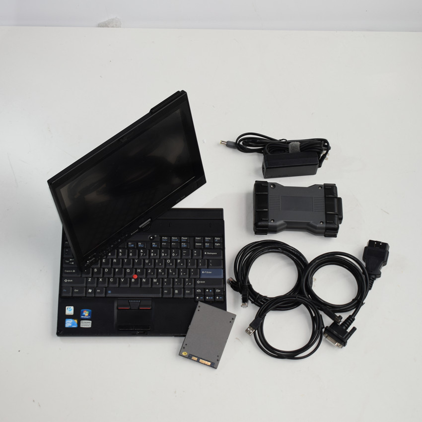 mb star c6 ssd Diagnosis tool VCI CAN DOIP Protocol with laptop thinkpad x220t tablet i5 4g touch screen full ready to use