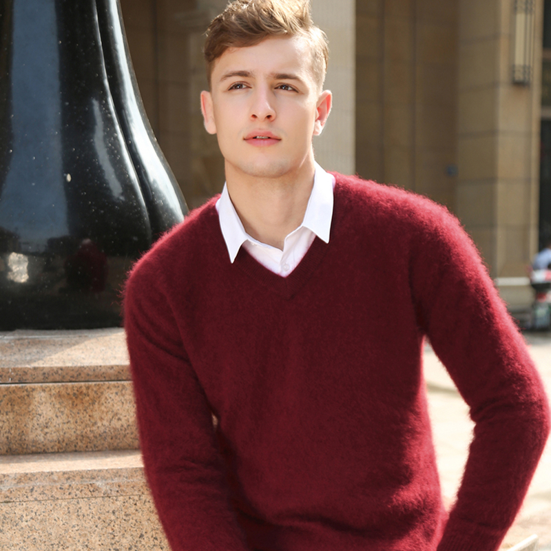 Sales Promotion Winter New Brand Men's High O Neck 100 Mink Cashmere Sweater Half Turtleneck Pullover Man Knitted Clothes Tops, Sand red
Sales Promotion Winter New Brand Men's High O Neck 100 Mink Cashmere Sweater Half Turtleneck Pullover Man Knitted Clothes Tops, Sand red