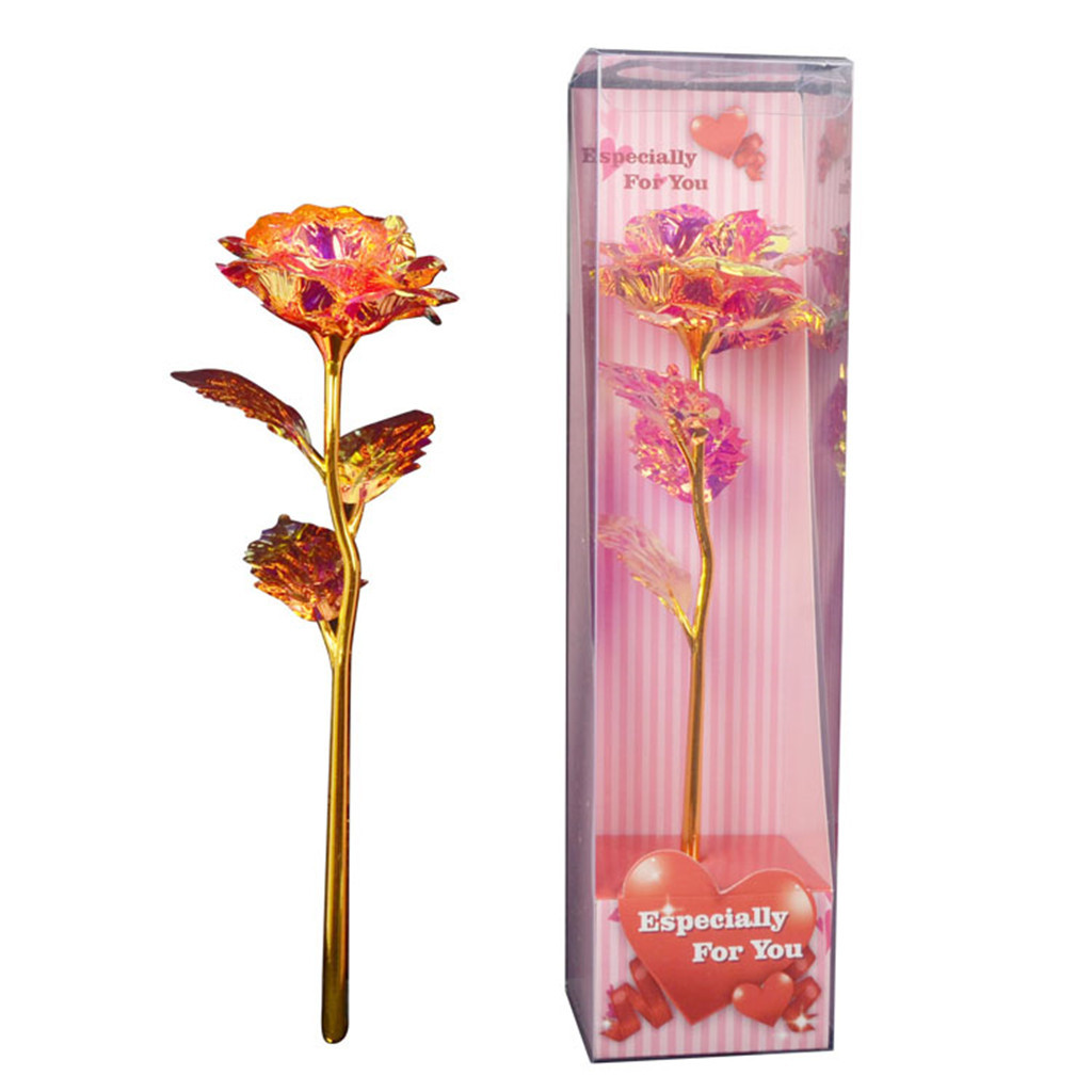Valentine's Day Creative Gift Foil Plated Rose Gold Rose Lasts Forever Love Wedding Decor Lover Lighting Dropshipping
Valentine's Day Creative Gift Foil Plated Rose Gold Rose Lasts Forever Love Wedding Decor Lover Lighting Dropshipping
